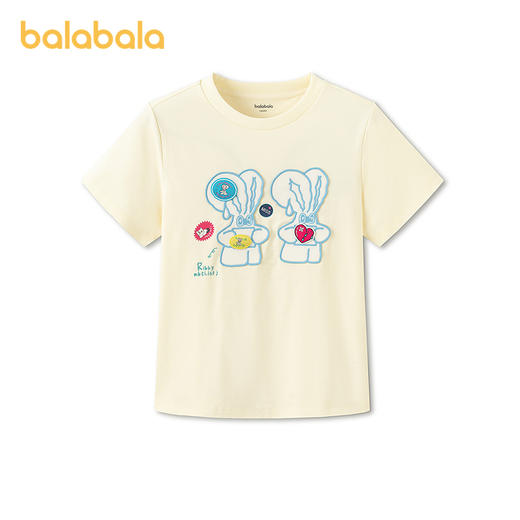 【商场同款】巴拉巴拉童装女童短袖t恤儿童2026新款夏装速干凉感 商品图2