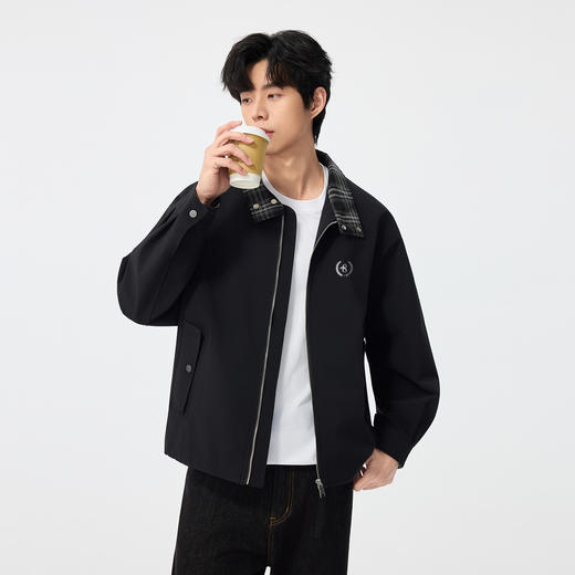 gxgjeans男装【爆款热卖】男士翻领夹克2026春款时尚潮流百搭青少年外套K&C 商品图5