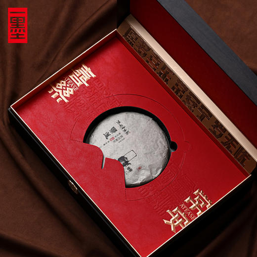 喜乐常安200g/357g茶饼橙色包装礼盒PA 商品图4