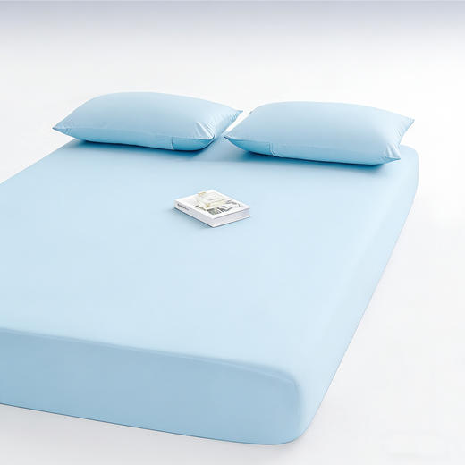 【秒杀福利】多娜凉感床笠三件套 | 凉感面料、柔软透气、可机洗、好打理、简约纯色 商品图0