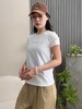 点此购买 迪桑特夏季TRAINING系列女士收腰短袖T恤 qk 344047 商品缩略图7
