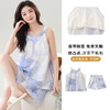 带胸垫背心短裤睡衣女款夏季云朵棉甜美可爱少女风无袖家居服套装 商品缩略图1