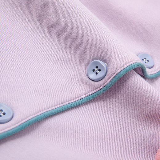 法国 利蜂/LOUIS ROYER男女款莱卡棉家居服套装 柔软舒适 透气亲肤 商品图10