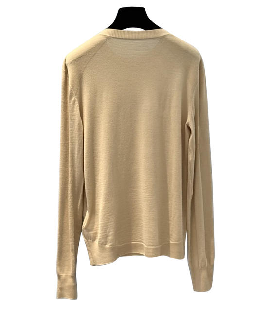 女款刺绣丝质羊绒混纺针织衫zh025 商品图1