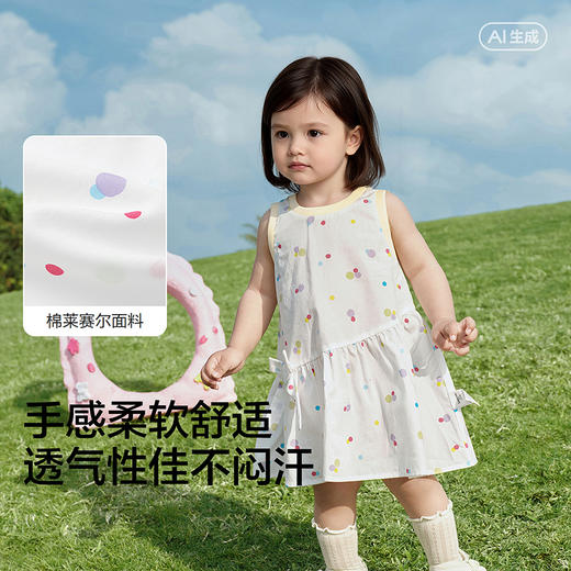 【balaOne】巴拉巴拉童装宝宝连衣裙婴儿公主裙2026款 商品图3