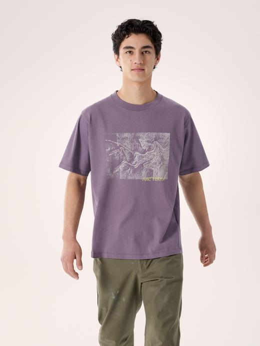 鸟 化石鸟印花棉质圆领短袖T恤 特惠 Z-15915 商品图5