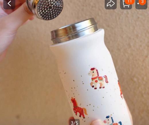 豆豆乐33202随手保温杯320ml 商品图4