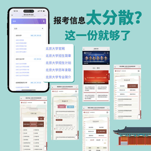 北斗《中国主要大学地图》 | 一图看清全国及区域高校分布、直观又高效、重点院校报考信息、一站式查阅 、附赠优势高校+“优势学科”名录 商品图2