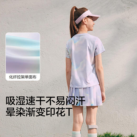 【balaOne】巴拉巴拉童装女童短袖t恤儿童2026新款夏速干上衣收腰 商品图3