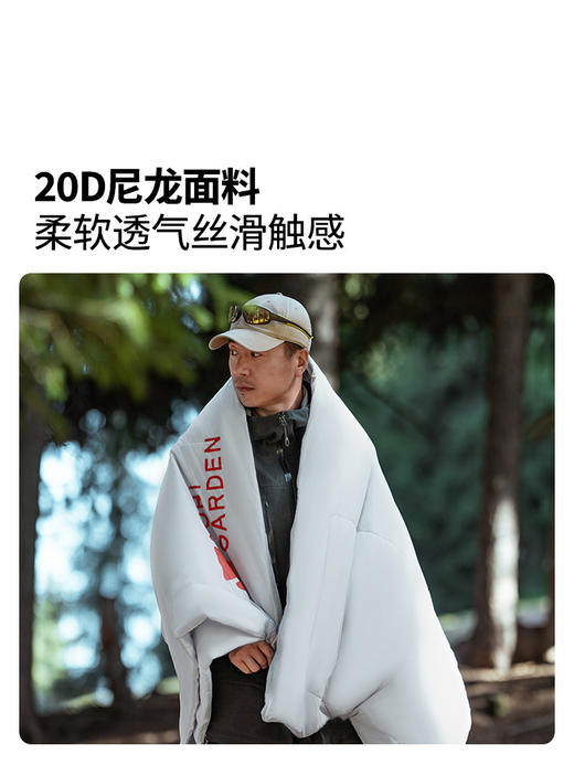 牧高笛寒武信封户外棉睡袋露营成人男女保暖冬季大人加厚防寒睡袋 商品图4