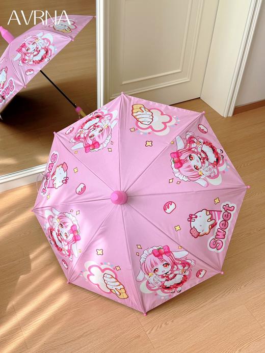 🌧️梅雨季救星！一年四季都好用☂️【AVRNA防水套儿童口哨雨伞】💥自带好玩口哨+冰淇淋手柄，边撑伞边吹着玩 出门超有仪式感！ 自带防水套收伞不滴水  商品图7