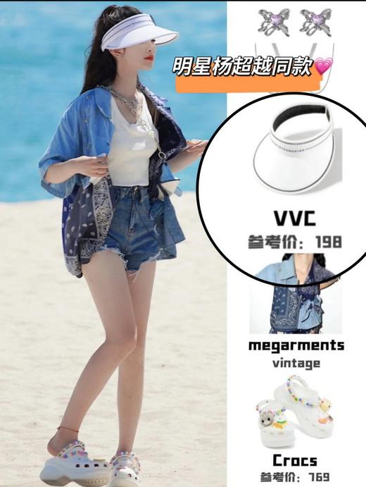 直发 正品【VVC空顶防晒帽】 专业UPF50+高倍防晒，有效阻隔紫外线 商品图7