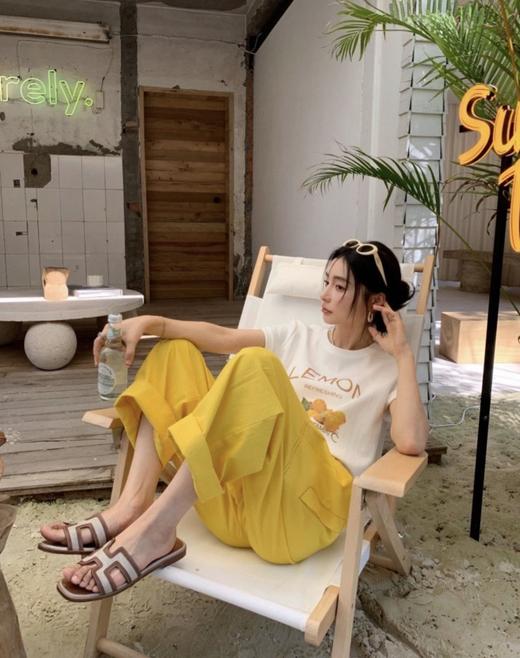 充满柠檬香气的南法假日元气满满柠檬T恤 商品图14