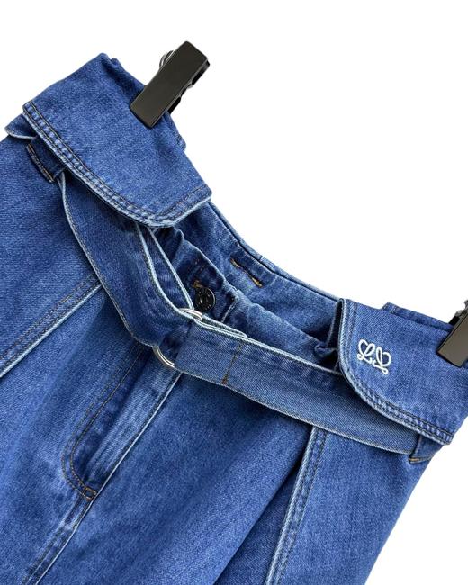 女款不规则牛仔半裙 可配套装la014 商品图2