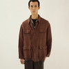 KAPTAIN SUNSHINE Safari Shirt Jacket 亚麻真丝混纺猎装夹克 商品缩略图2