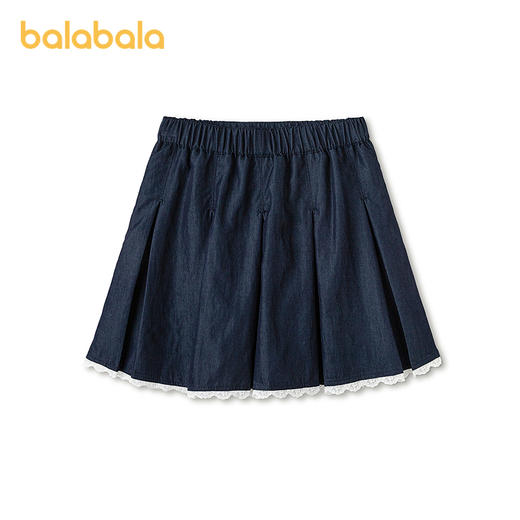 【商场同款】巴拉巴拉童装儿童短裙女童2026夏新款仿牛仔裙裤甜美 商品图0