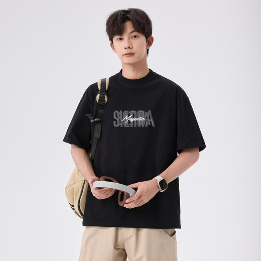 gxgjeans男装【热卖爆款】男士T恤2026夏款舒适透气青少年短袖上衣男K&C 商品图1