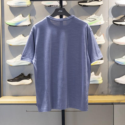 MJ｜李宁短袖T恤2025秋季新品反伍BADFIVE男子宽松休闲文化衫AHSV217-4 商品图1