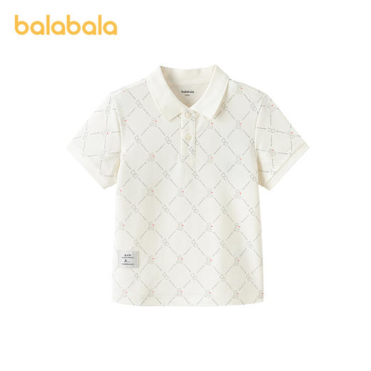 【商场同款】巴拉巴拉童装男童短袖t恤儿童2026夏新款POLO衫洋气 商品图4