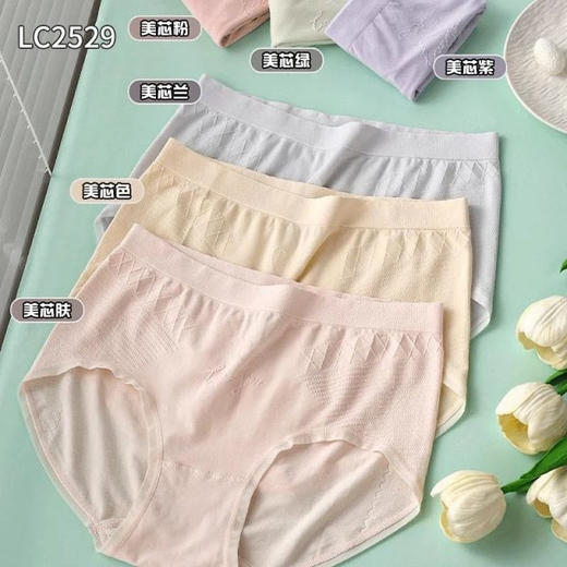 【线下实体资源 峰度旗下内裤品牌罗蓉蒂】品牌直发 裸氨一片式无缝抑菌底档内裤 商品图2