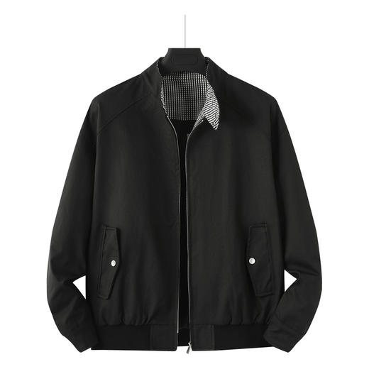 gxgjeans男装【含莱赛尔】男士立领夹克26春款纯色简约百搭青少年外套上衣K&C 商品图8