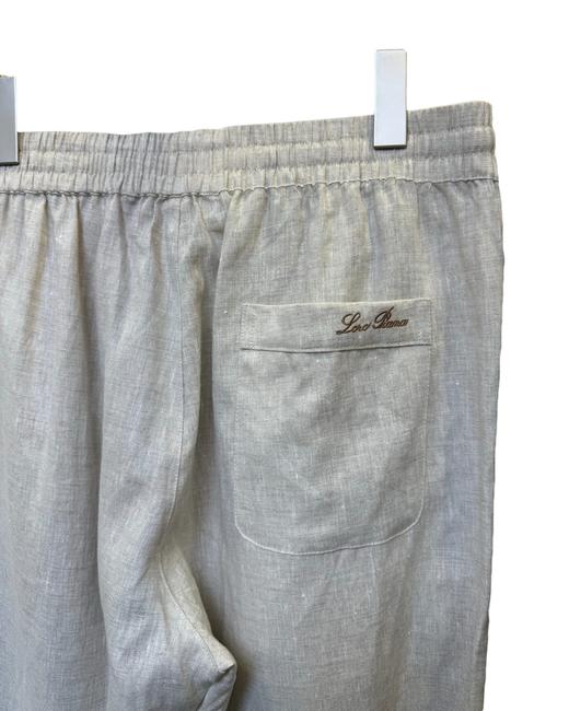 男款麻料长袖衬衫休闲裤长裤套装zh015 商品图3