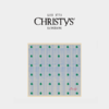 【新品】Christys'百年皇室品牌 100%桑蚕丝巾波点条纹小方巾 商品缩略图2