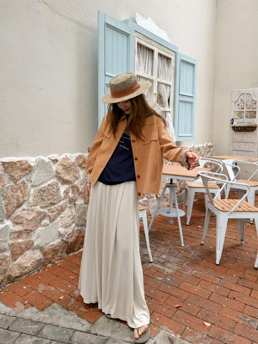 2604111    垂坠天花板 松弛长裙 商品图5