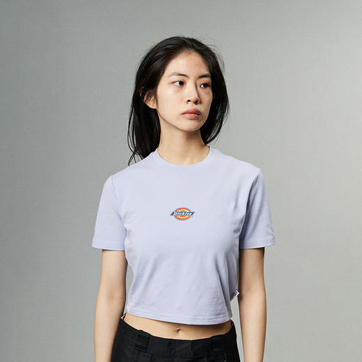 Dickies女式短款LOGO短袖T恤 舒适百搭修身短袖 DK012314 商品图6