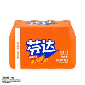 可口可乐300ml*12芬达橙味汽水