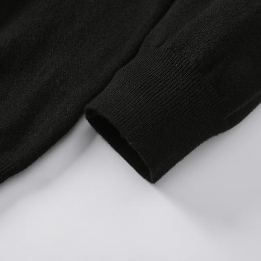 gxgjeans男装【含绵羊毛】25秋冬款男士针织衫日常通勤百搭纯色打底衫毛衣K&C 商品图3