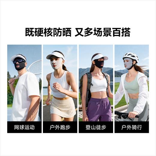 素湃Supield面膜防晒口罩全波段防紫外线立体遮阳脸基尼凉感面罩 商品图3
