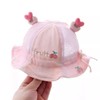 宝宝帽子夏季薄款婴儿遮阳帽夏季0到1岁男童帽夏天儿童渔夫帽女 商品缩略图1