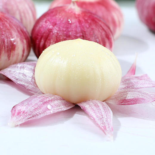 大理紫皮独头蒜#味浓辛辣 现挖现发 果径3.5-4cm大胖子 激发出食材原始的味道 商品图0