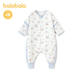 【商场同款】巴拉巴拉宝宝睡袋婴儿睡衣柔软亲肤舒适印花满印可爱