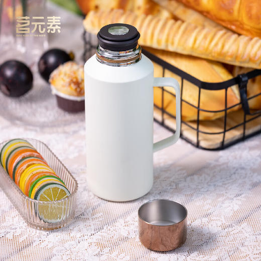 小钢炮mini焖茶壶白色PA 商品图2
