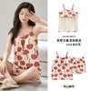 睡衣女夏吊带套装带胸垫无袖女士两件套棉质夏天薄款家居服 商品缩略图0