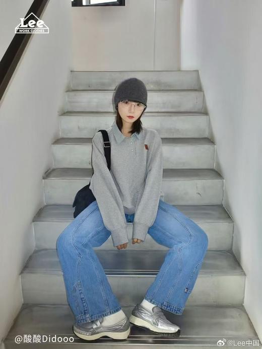 【店庆提前购】泰富6楼Lee宽松版卫衣 83299，吊牌价699元 商品图1