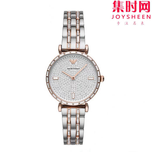 原单ARMANI/阿玛尼 新款满天星Ar11293
表壳：316L精钢
表镜：矿物质强化玻璃
表带：316L精钢镶钻表带 商品图0
