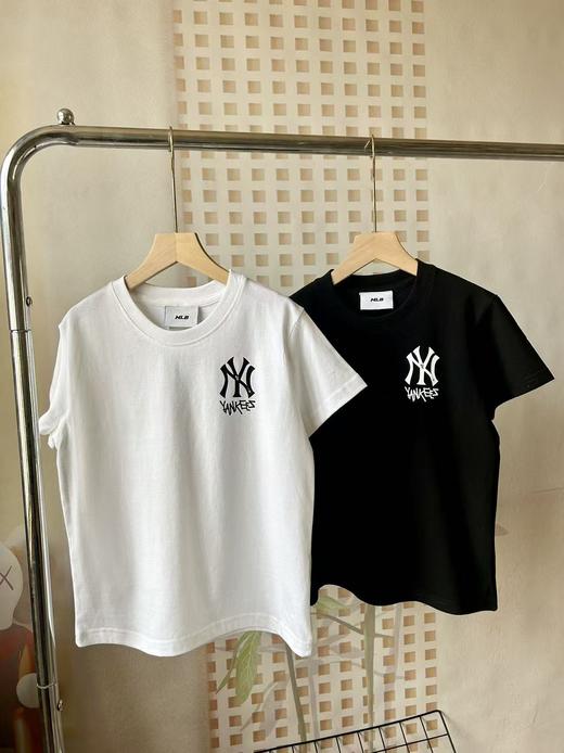 点此购买120-160MLB洋基队夏季儿童字母印花短袖T恤 kk 344051 商品图1