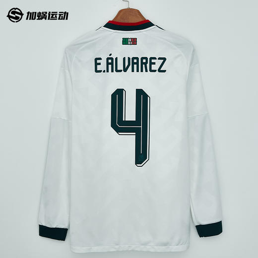 SFS阿迪达斯2026世界杯墨西哥客场长袖球员版球衣足球服 JZ2769 商品图1