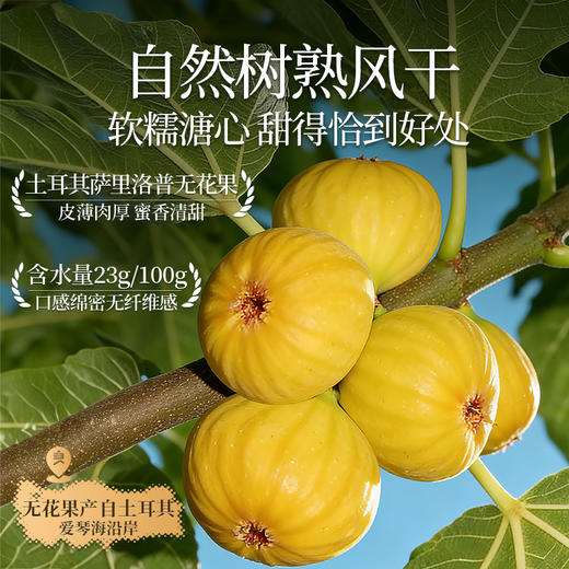 【限时一口价19.9元】原切土耳其无花果干80g 商品图3