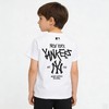 点此购买120-160MLB洋基队夏季儿童字母印花短袖T恤 kk 344051 商品缩略图7