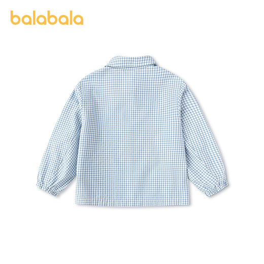 【商场同款】巴拉巴拉童装儿童长袖衬衫男童2026新款夏季撞色上衣 商品图2