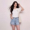 奢姿大码女装2026夏季减龄卡通绣花圆领T恤胖妹妹时尚休闲上衣9962160135 商品缩略图0
