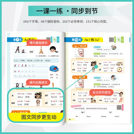 实验班提优训练 二升三预备班 英语  通用版 商品图3