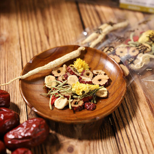 国药药材一根人参茶 200g/盒（10g*20包） 商品图1