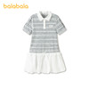 【商场同款】巴拉巴拉童装儿童裙子女童2026新款夏条纹连衣裙甜美 商品缩略图4