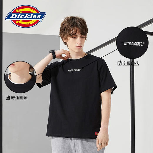 Dickies 2022春夏新款短袖男 宽松休闲男女短袖t恤 商品图9