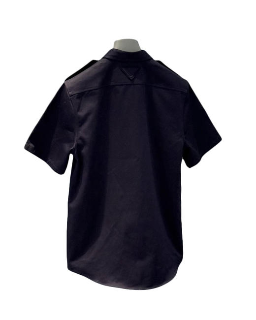 女款棉质肩章短袖衬衫la020 商品图1